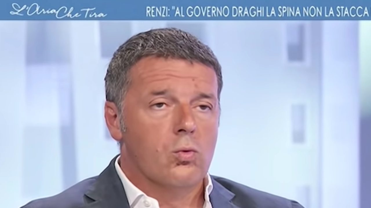 Matteo Renzi a L'aria che tira