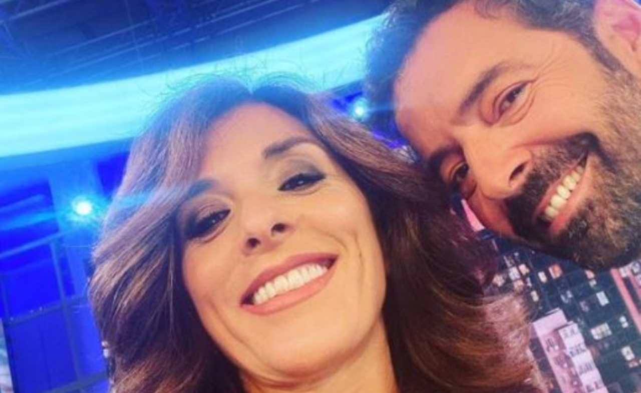 Alberto Matano ed Emma D'Aquino