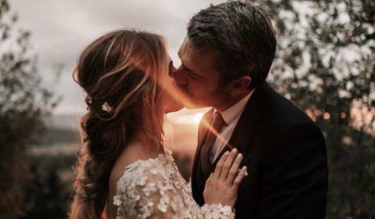 Cristina Marino e Luca Argentero bacio