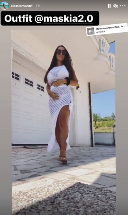 Alessia Macari Instagram Story