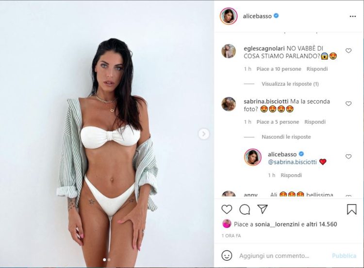 Alice Basso Costume Bianco