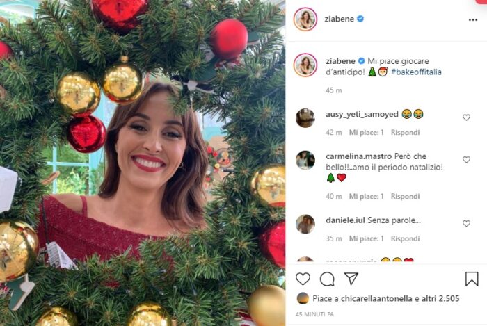 Benedetta Parodi post Instagram