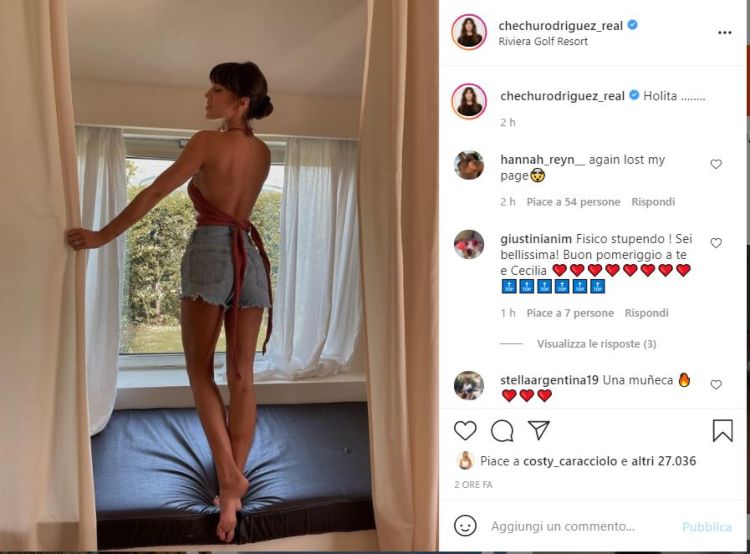 Cecilia Rodriguez Schiena Scoperta