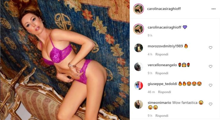 Foto postata da Carolina