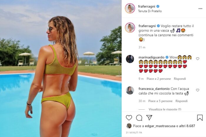 Francesca Ferragni post Instagram