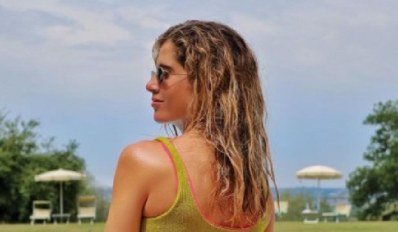 Francesca Ferragni di spalle