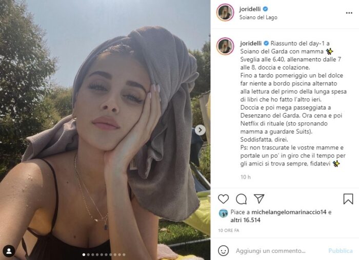 Jori Delli post Instagram