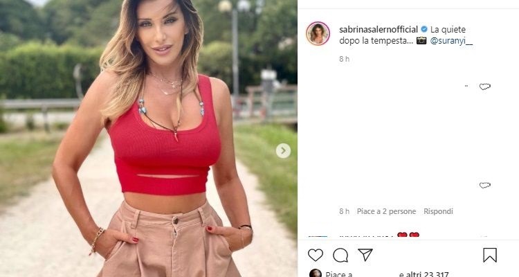 Sabrina Salerno sensuale