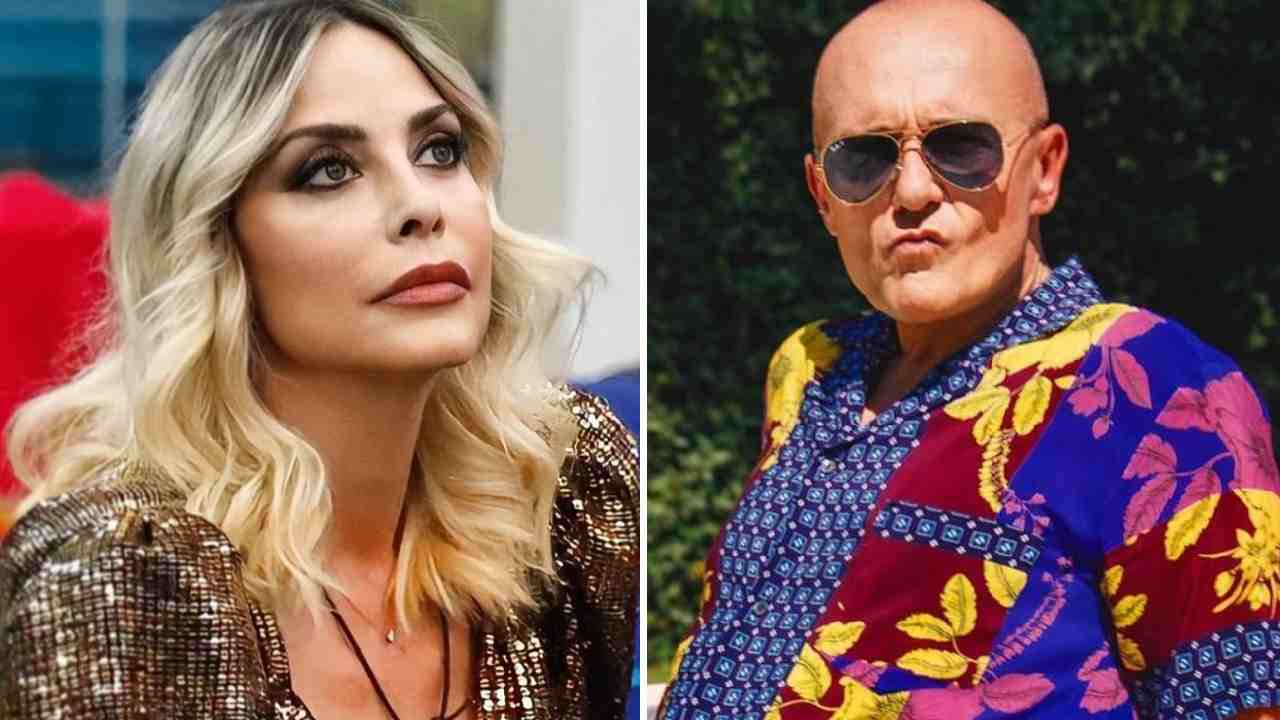 Stefania Orlando e Alfonso Signorini