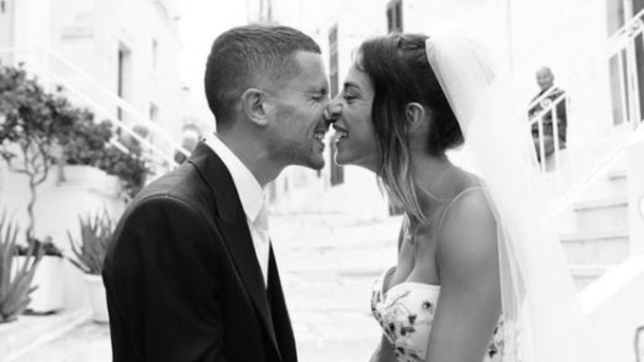Stefano Sensi e Giulia Amodio sposi