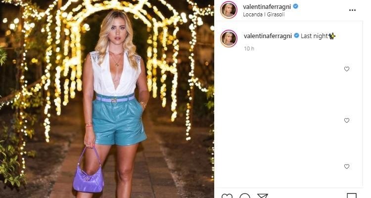 Valentina Ferragni in posa