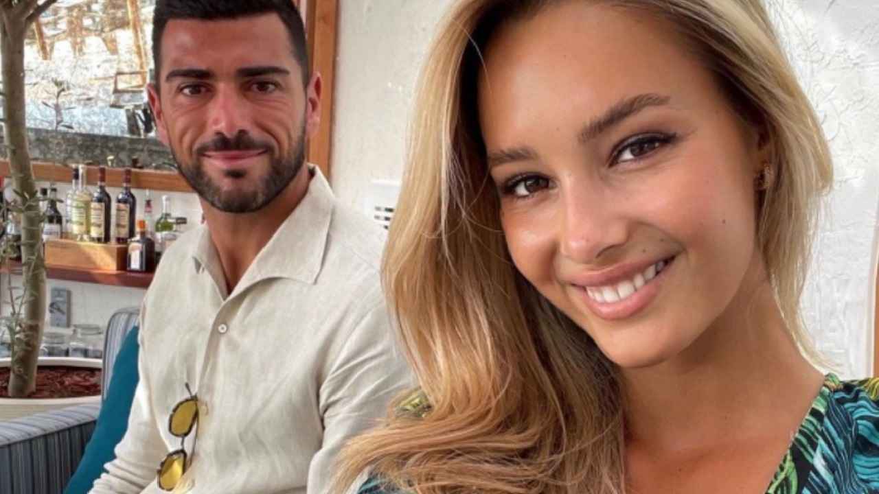 Viky Varga e Graziano Pellè effusioni
