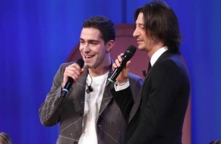 Zorzi e Oppini, insieme al Maurizio Costanzo Show