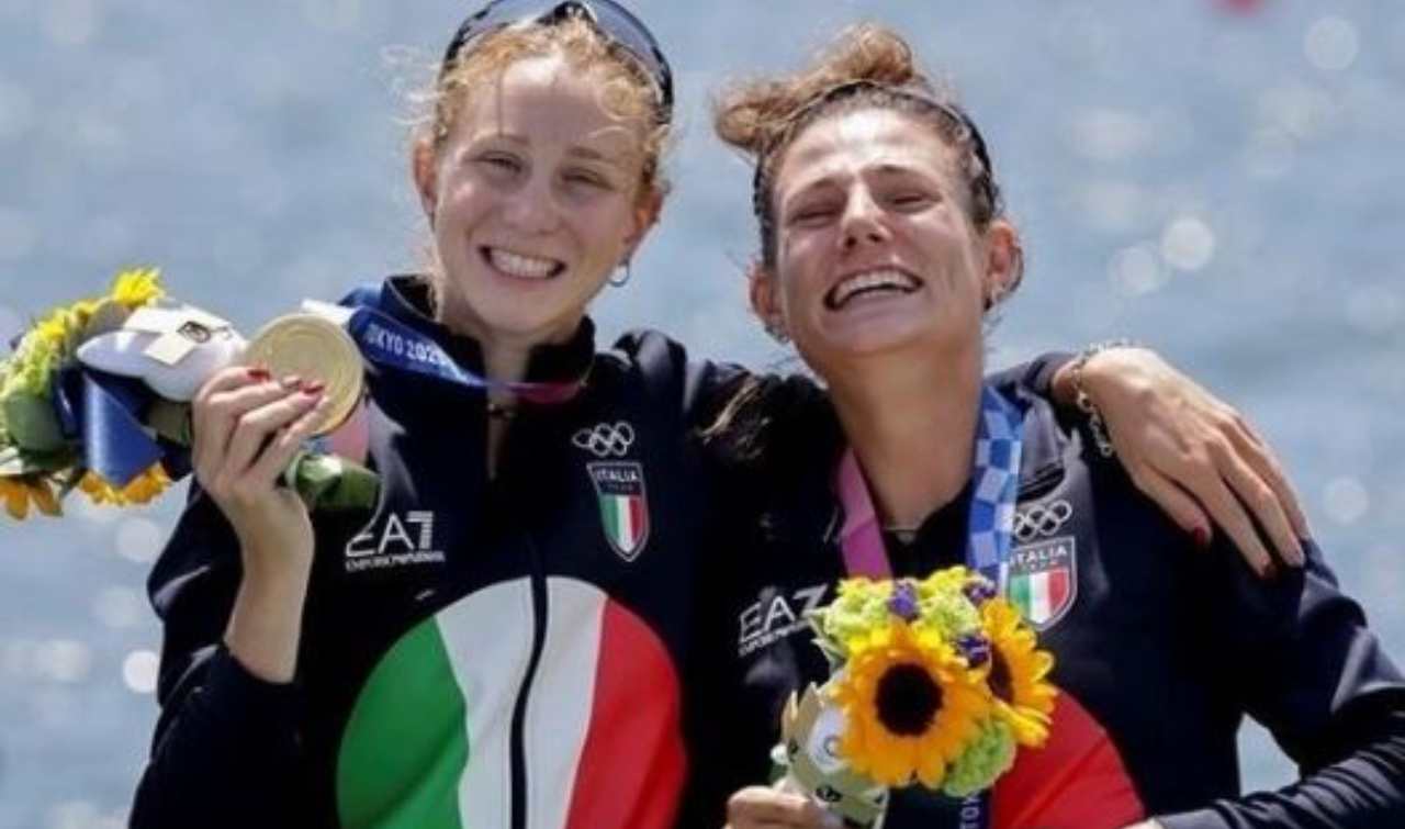 Oro olimpico Italia canottaggio femminile
