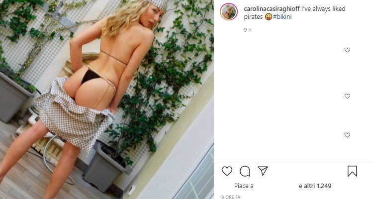 Carolina Casiraghi sensuale