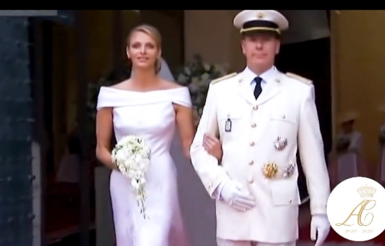 Charlene di Monaco e il Principe Alberto 