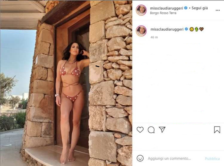 Claudia Ruggeri Costume Pois 