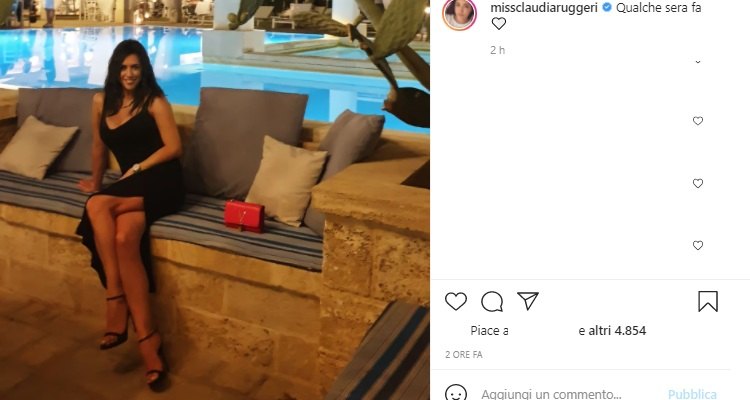 Claudia Ruggeri in posa