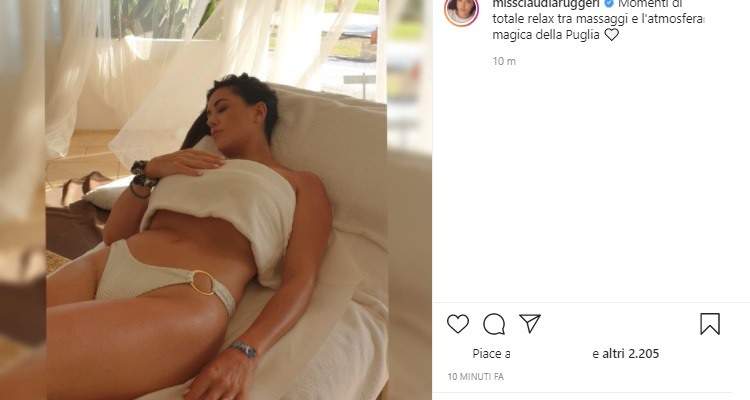 Claudia Ruggeri assopita