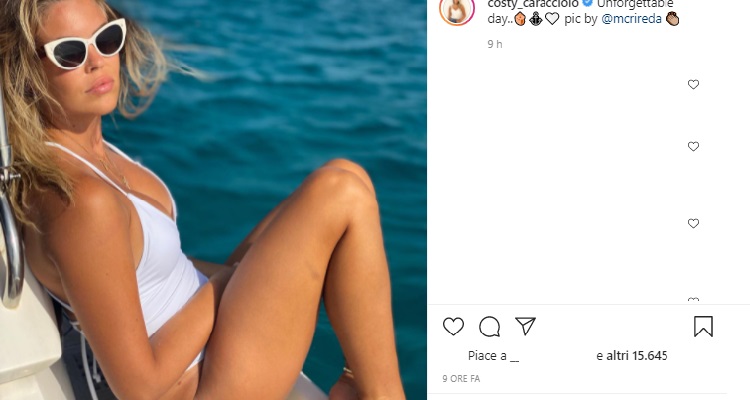 Costanza Caracciolo costume intero