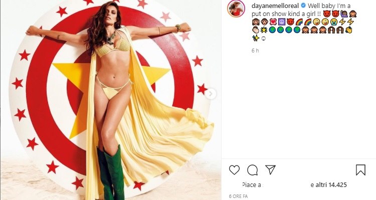 Dayane Mello posa sensuale