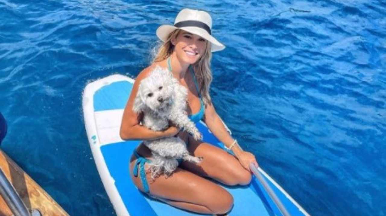 Diletta Leotta in barca