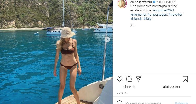 Elena Santarelli sensuale