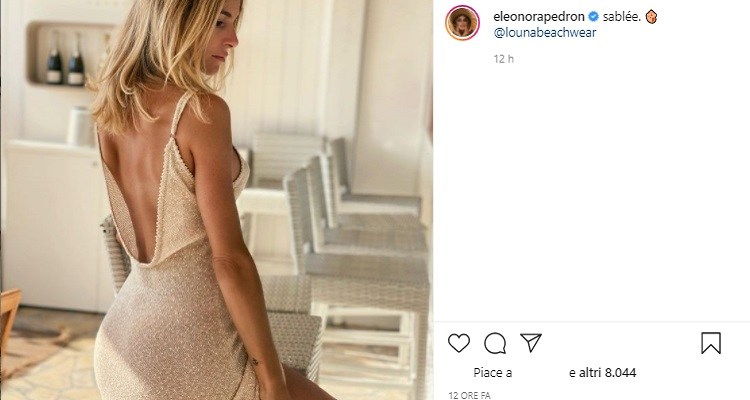 Eleonora Pedron seducente