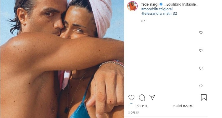 Federica Nargi e Alessandro Matri selfie