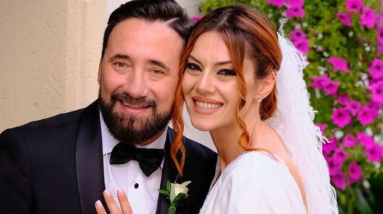 Federico Zampaglione e Giglia Marra sposi