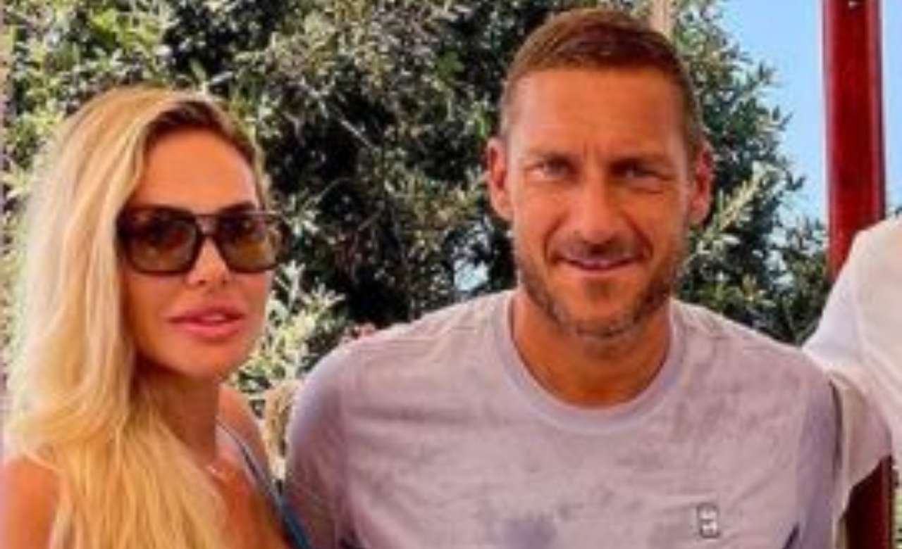 Franesco Totti e Ilary Blasi