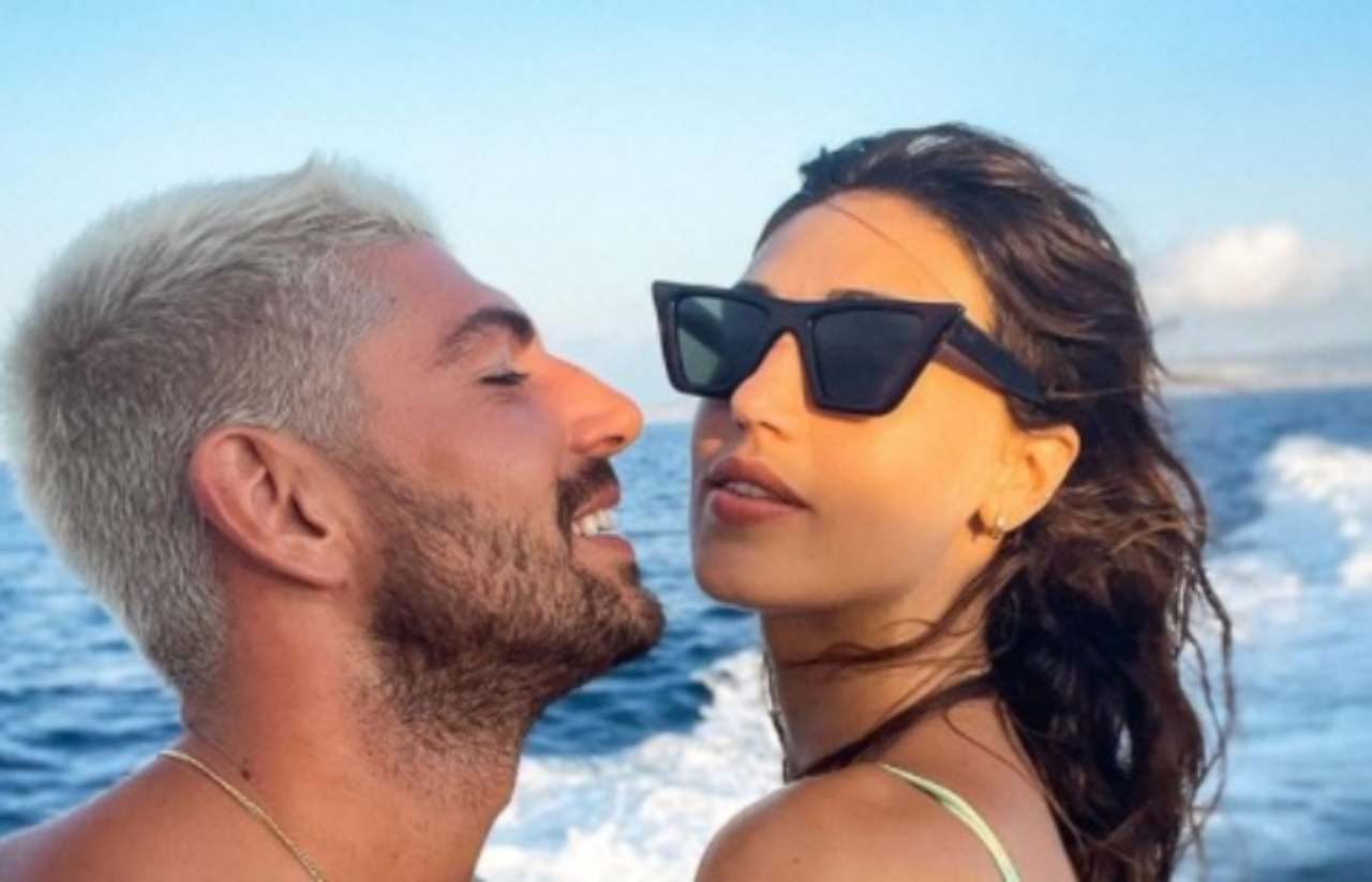 Ignazio Moser e Cecilia Rodriguez in barca