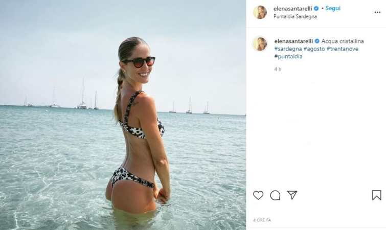 Elena Santarelli bikini