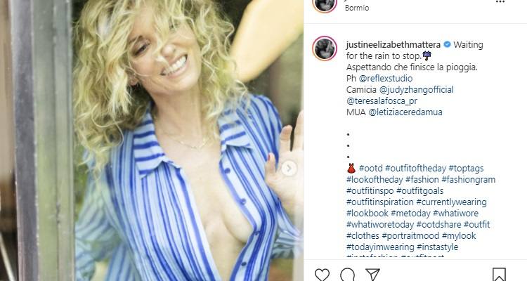 Justine Mattera sensuale