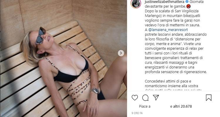 Justine Mattera bikini