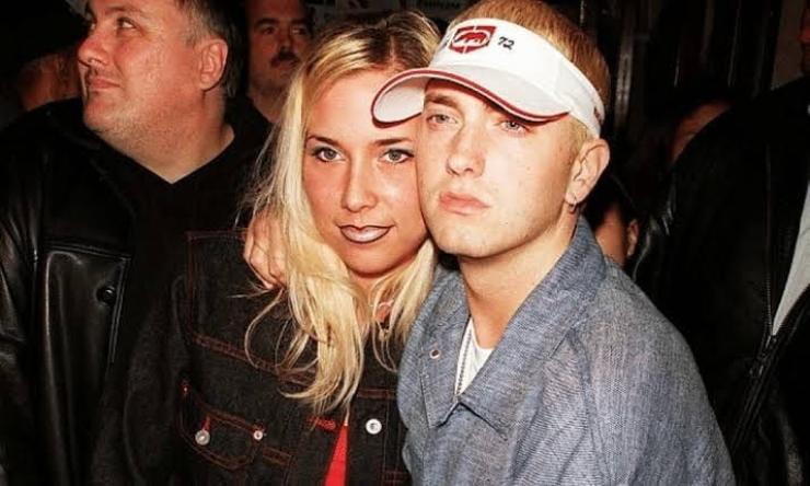 Kimberly Anne Scott ed Eminem in una vecchia foto