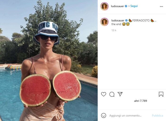 Ludovica Sauer post Instagram 