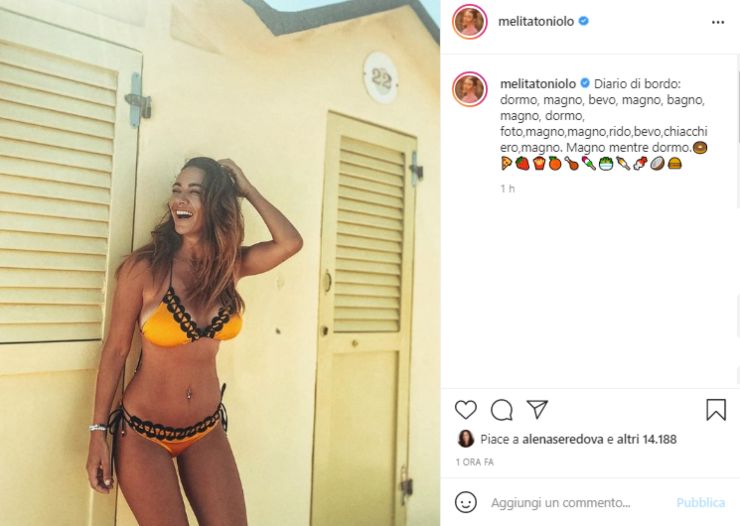 Melita Toniolo in costume