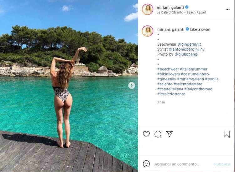 Miriam Galanti Lato Posteriore