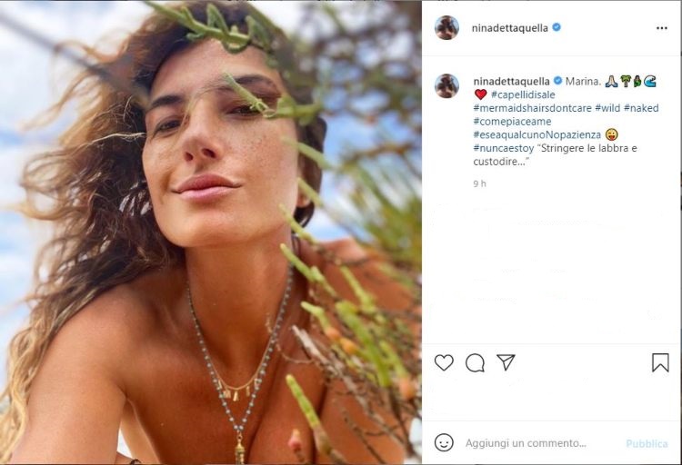 Nina Palmieri Tra Le Piante