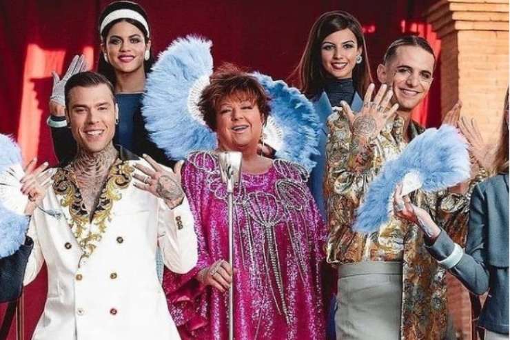 Orietta Berti, Fedez e Achille Lauro cantano Mille