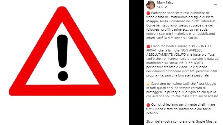 Piera Maggio appello social