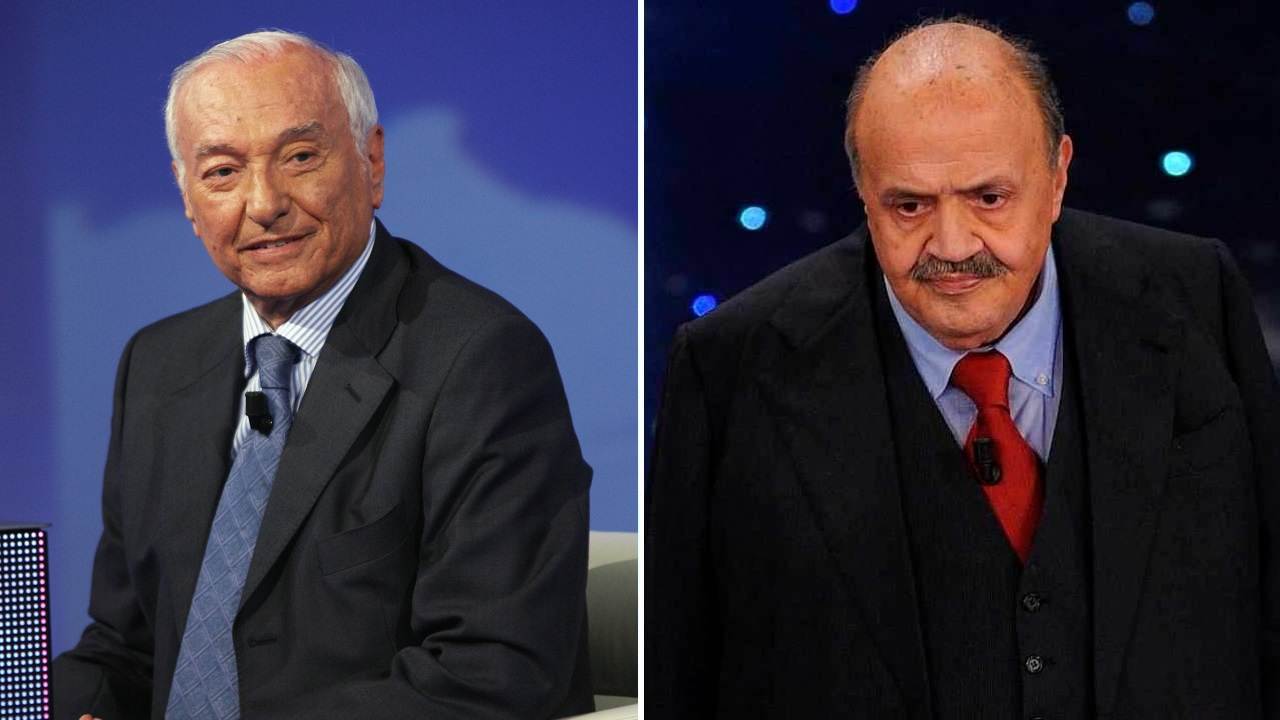 Piero Angela e Maurizio Costanzo