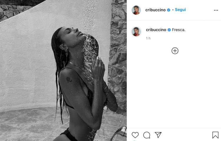 Post Instagram Cristina Buccino
