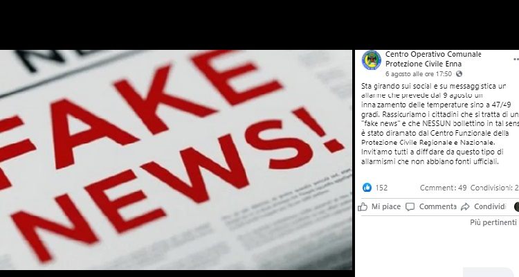 Protezione civile smentisce avviso Whatsapp