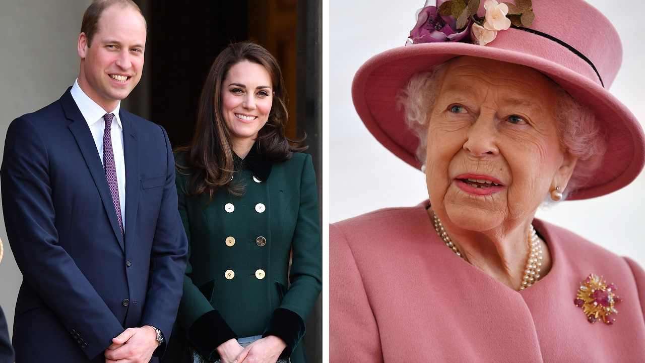 Regina Elisabetta William e Kate
