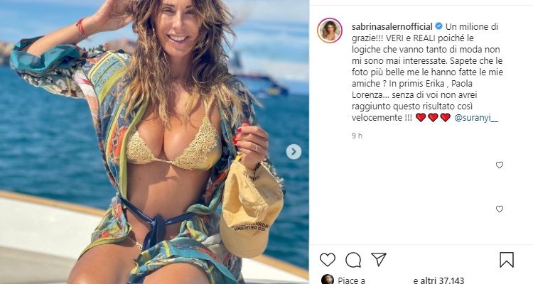 Sabrina Salerno sensuale