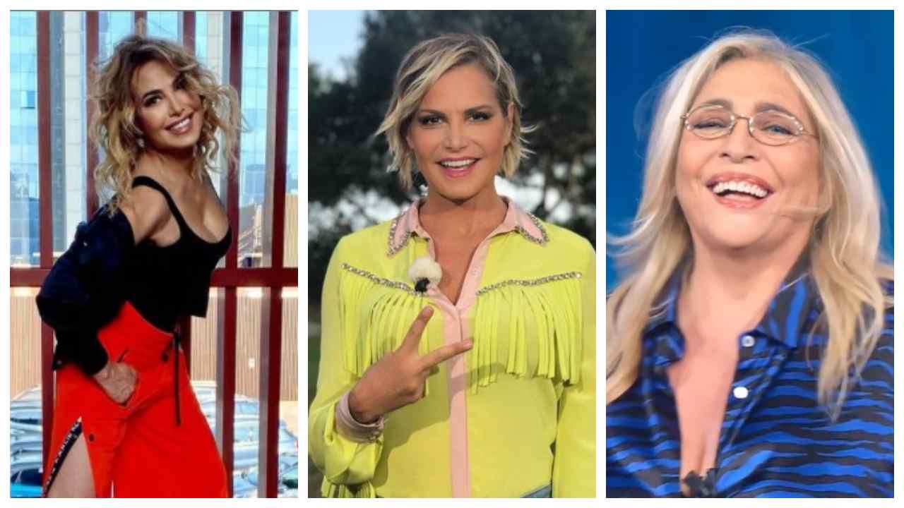 Simona Ventura commenta la D'urso e la Venier