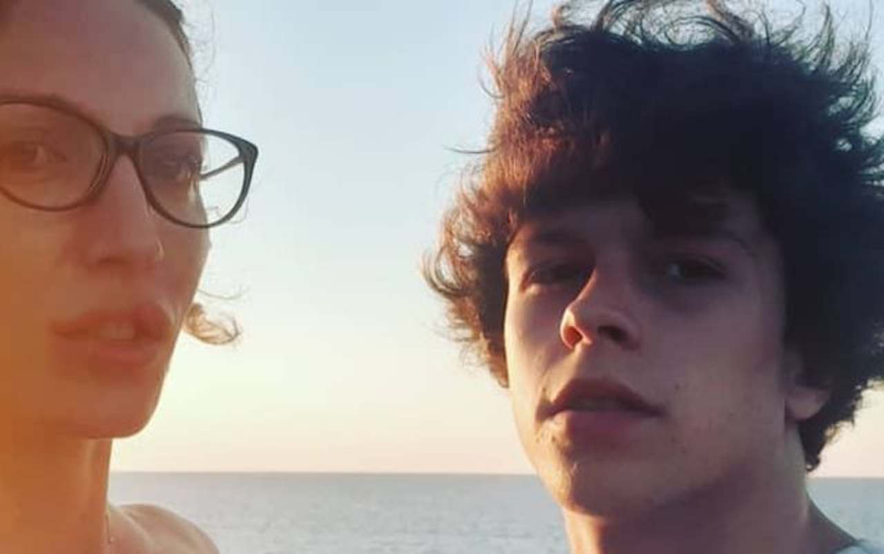 Tommaso Eletti e l'ex fidanzata Valentina