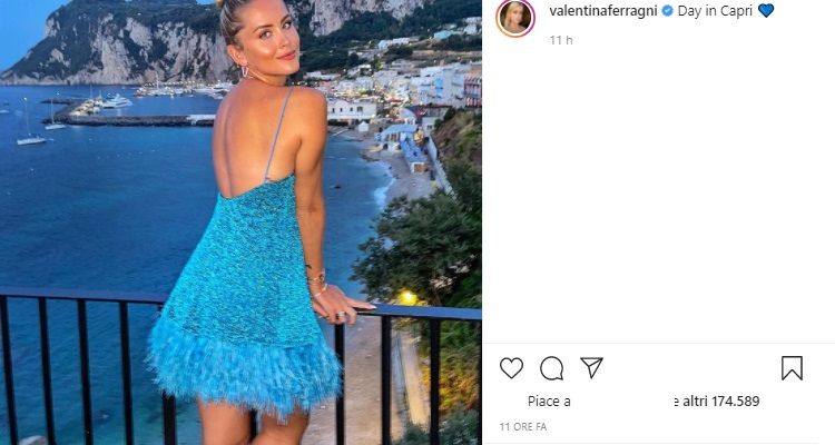 Valentina Ferragni in posa